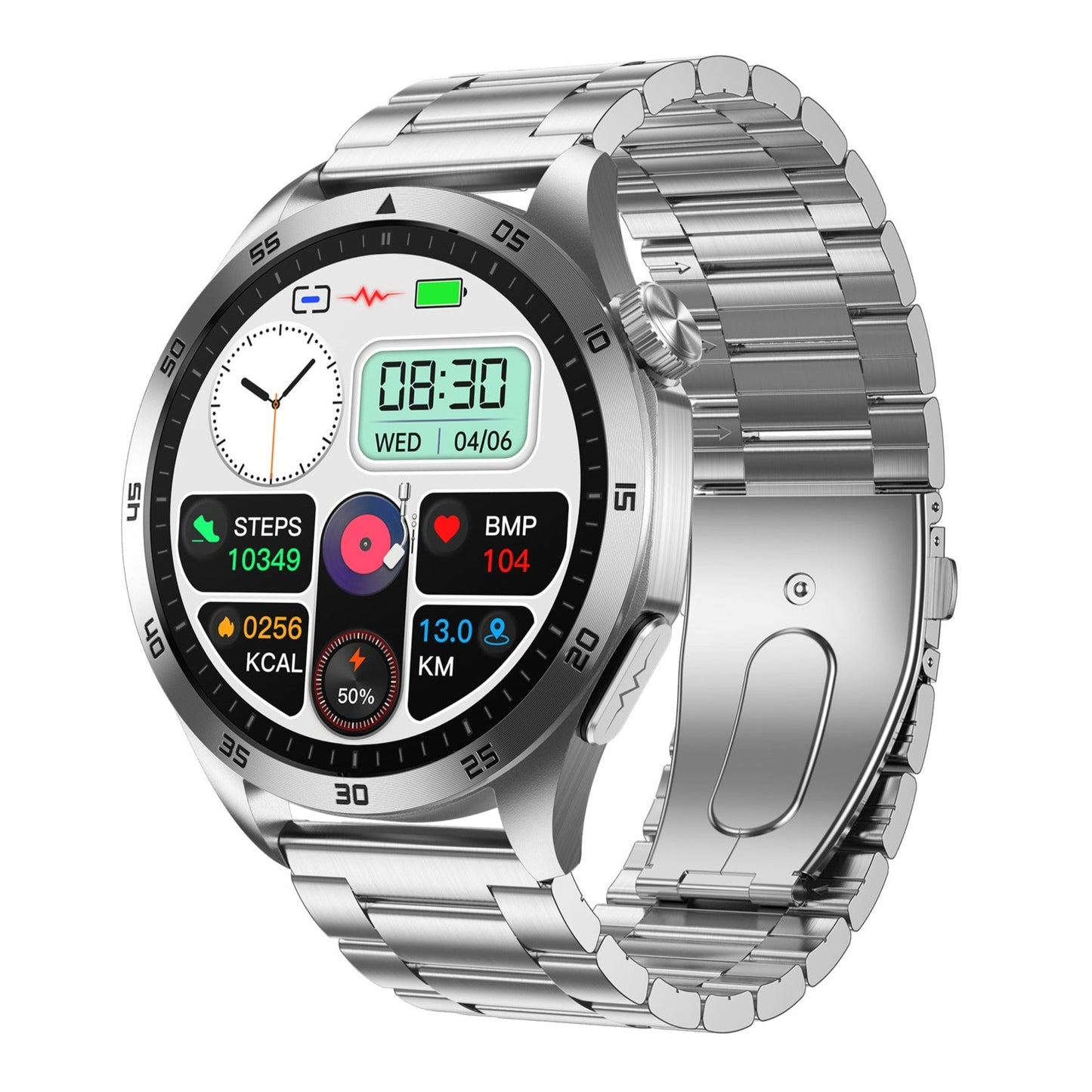 ZW221 Micro Health Check ECG Blood Oxygen All Day Sleep Monitor Blood Pressure Amoled Screen