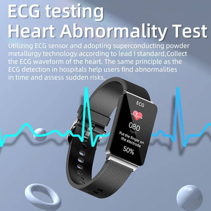 ZW80 One-click Blood Glucose Blood Pressure Sleep Heart Rate  Measurement Sports Smart Bracelet