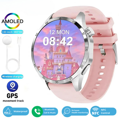 2025 New GT4 Pro Blood Sugar Monitoring Smartwatch - GPS tracker