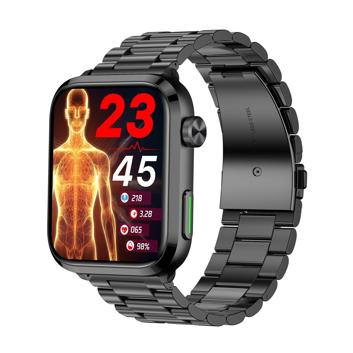 ZW22 Wearable Health Management Experts Laser Therapy Blood Oxygen ECG Health Smartwatch Bluetooth Call