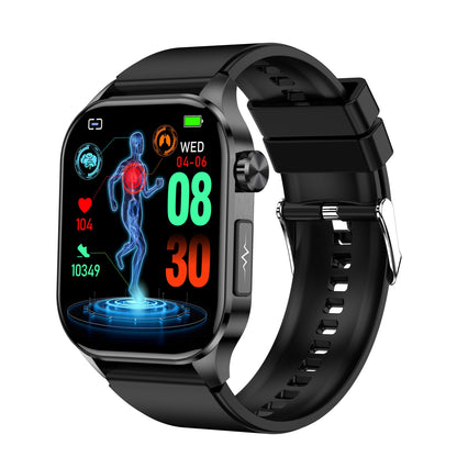 ZW58 Health Management Body Composition ECG Blood Pressure Oxygen Sleep SOS Emergency Call Smart Watch