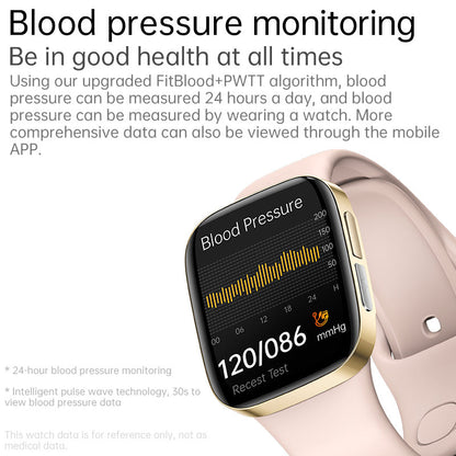 ZWNY1 Youth Health Smart Watch ECG Bluetooth Call Blood Pressure Voice Assistant