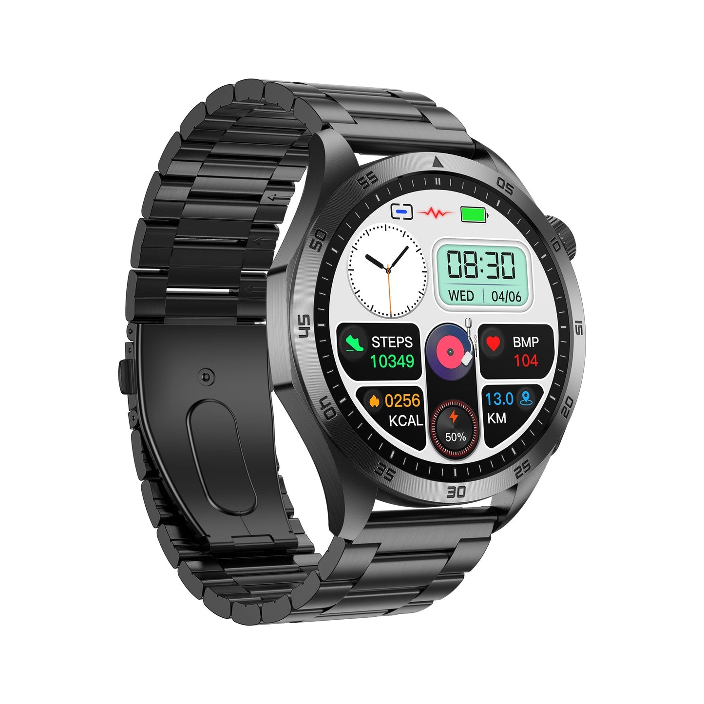 ZW221 Micro Health Check ECG Blood Oxygen All Day Sleep Monitor Blood Pressure Amoled Screen