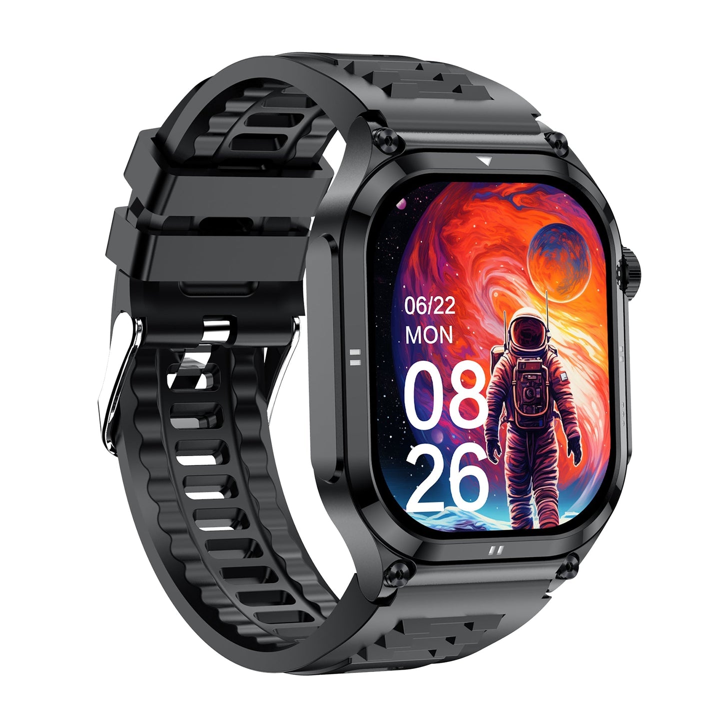 ZW49 Outdoor ECG Health Smart Watch Blood Oxygen Pressure AMOLED HD Screen Bluetooth Calling SOS Emergency Call