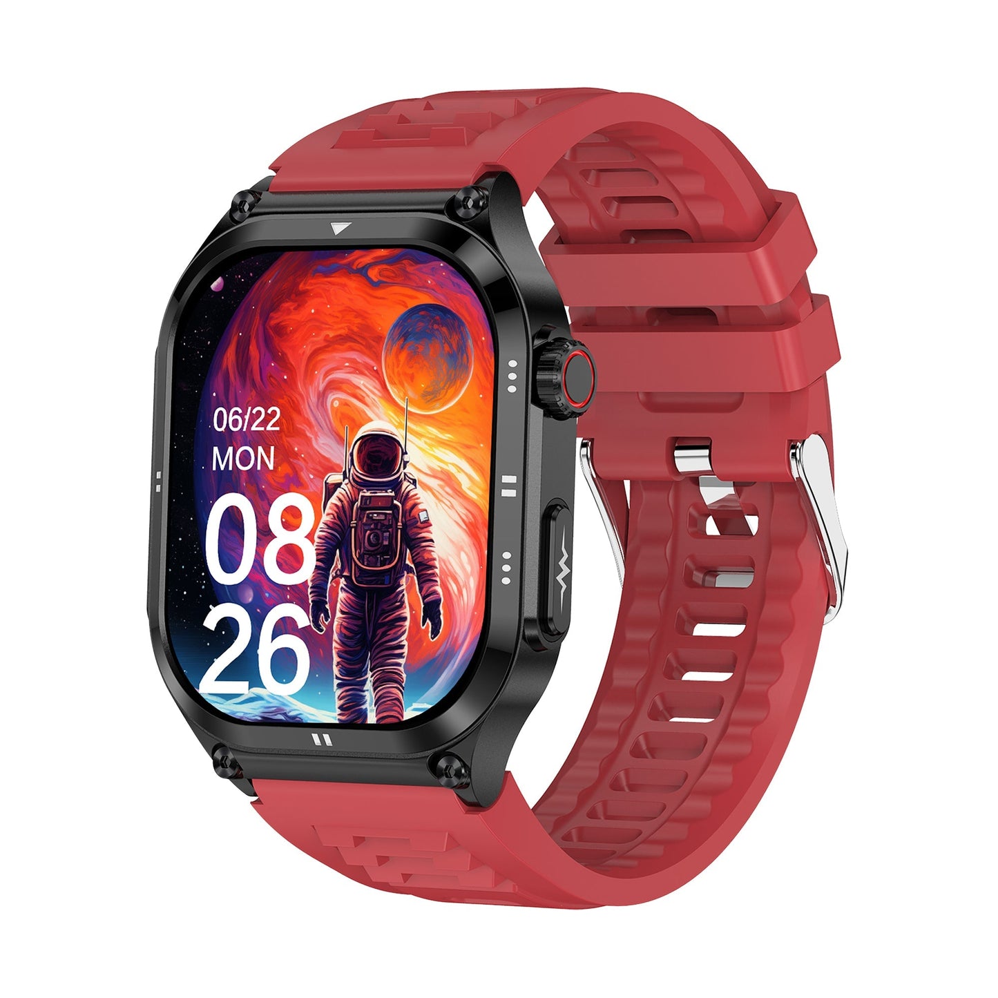 ZW49 Outdoor ECG Health Smart Watch Blood Oxygen Pressure AMOLED HD Screen Bluetooth Calling SOS Emergency Call