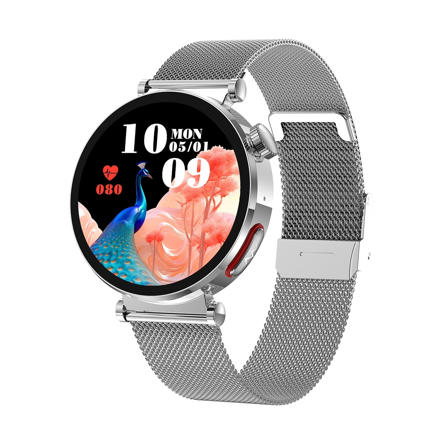 ZW71 ECG Health Smart Call Watch Blood Oxygen Uric Acid Lipid Monitoring Voice Assistant Physiological Cycle Record